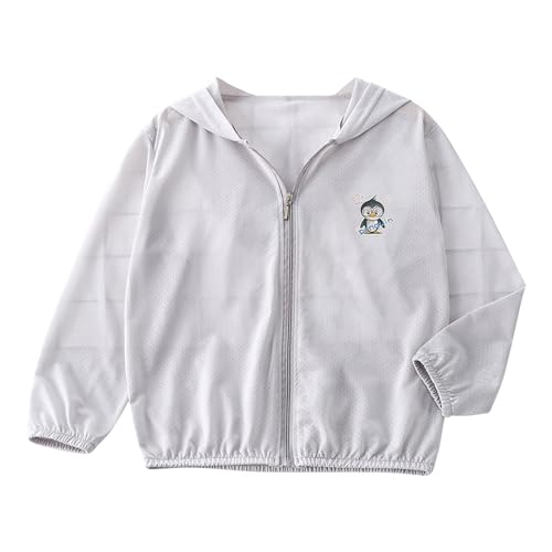 Jungen Mädchen Mäntel Sun Shirts UPF 50+ Langarm Jacken Wandern Top Leichte Schnell trocknende UV-Schutz Outdoor Kleidung von L9WEI
