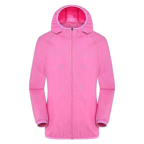 L9WEI Leichte Regenjacke Damen Regenjacke Herren Wasserdicht Atmungsaktiv Regenmantel Damen Wintermantel Damen Wanderjacke Damen Wasserdicht Atmungsaktiv Übergangsmantel Damen von L9WEI