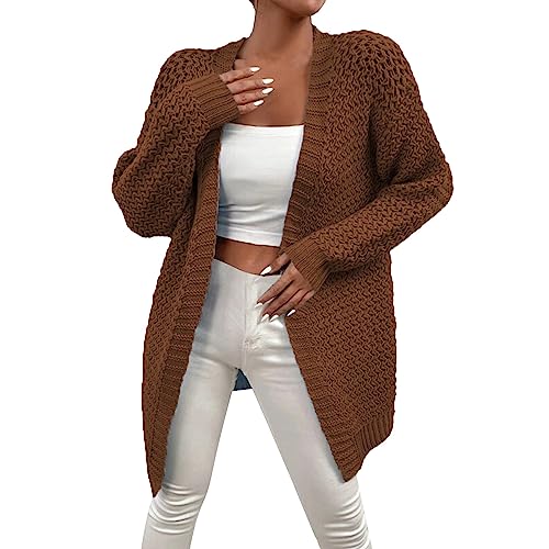 L9WEI Strickjacke Damen Strickjacke Damen Kaschmir Strickjacke Lang Schwarz Damen Strickjacke Damen Grobstrick Damen Sweater Oversize Pullover Damen Weihnachtspullover L9WEI Strickjacke Damen Strickjacke Damen Kaschmir Strickjacke Lang Schwarz Damen Strickjacke Damen Grobstrick Damen Sweater Oversize Pullover Damen Weihnachtspullover von L9WEI
