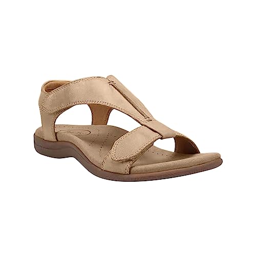 Sandalen Damen Sommer, Sandalen & Slides für Damen Mädchen Superfit Sandals Glitzer Damenschuhe Freizeit Dressy Böhmische Riemchensandalen von L9WEI