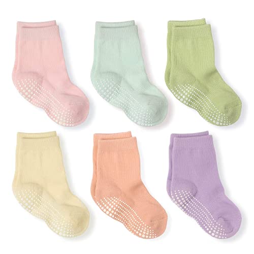 LA Active Kind & Baby Socken - Anti-Rutsch-Socken mit Noppen - Warm und kuschelig - Krabbelsocken für Babys, ABS-Stoppersocken für Jungen & Mädchen von LA Active