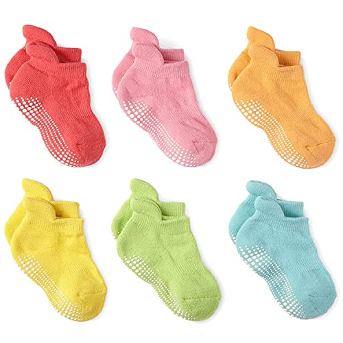 LA Active Stoppersocken Kinder Baby Socken 0-6 Monate bis 10 Jahre ABS Socken Kinder Stoppersocken Baby Krabbelsocken Baby Anti Rutsch Socken Kind von LA Active