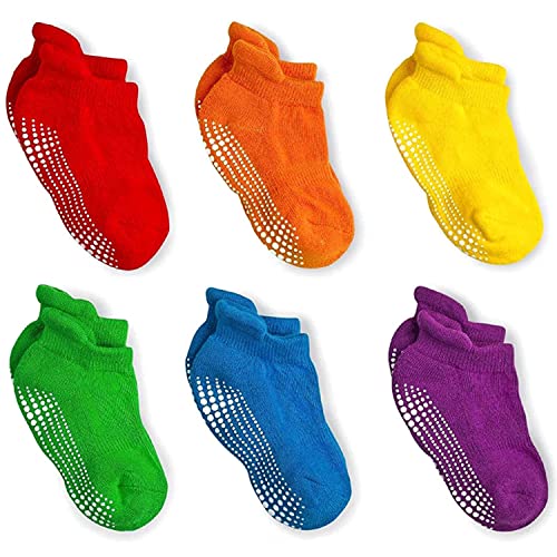 LA Active Stoppersocken Kinder Baby Socken 0-6 Monate bis 10 Jahre ABS Socken Kinder Stoppersocken Baby Krabbelsocken Baby Anti Rutsch Socken Kind von LA Active