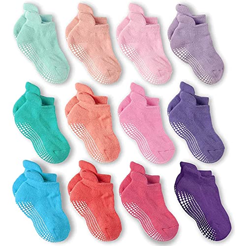 LA Active Stoppersocken Kinder Baby Socken 0-6 Monate bis 10 Jahre ABS Socken Kinder Stoppersocken Baby Krabbelsocken Baby Anti Rutsch Socken Kind von LA Active