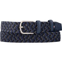 LA BOUCLE Herren Gürtel blau Textil von LA BOUCLE