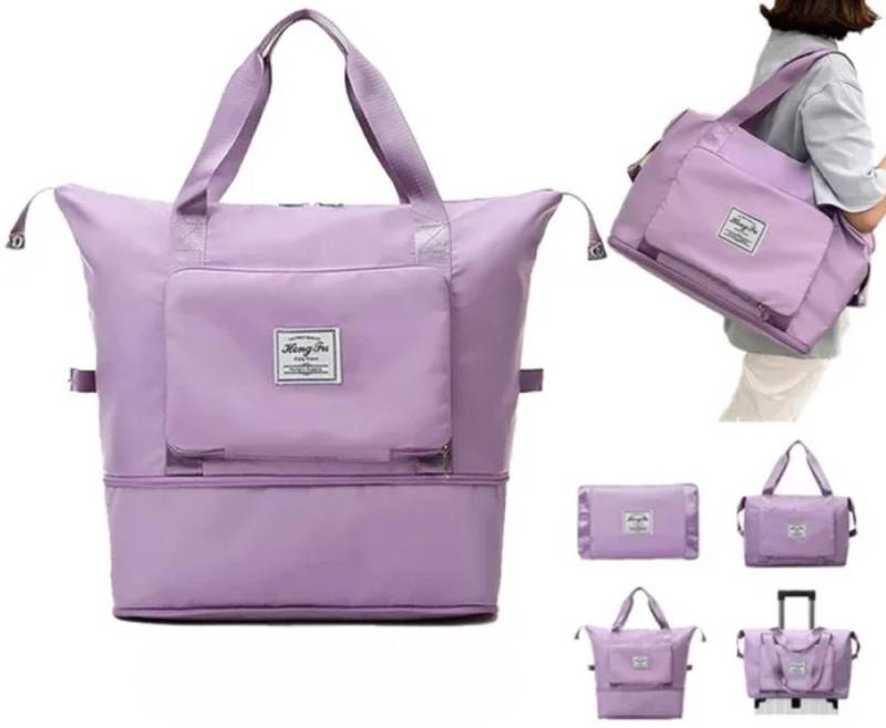 LA CUTE Sporttasche Damen Sporttasche Reisetasche, kompaktes Design (Praktische Sporttasche für Unterwegs mit viel Stauraum, Damen Reisetasche, Sportasche, Strandtasche), praktische Reißverschlusstaschen und kompaktes, stilvolles Design von LA CUTE
