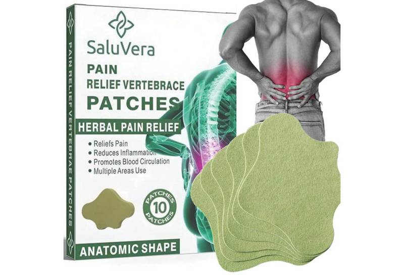 LA CUTE Wärmepflaster Schmerz Wärmepflaster gegen Schmerzen 10x13 cm, 10 Stück (Selbstklebende Wärmepflaster zur gezielten Schmerzlinderung, 10 St., Enthält 10 wärmende Schmerzpflaster, Größe 10 x 13 cm), Langanhaltende Wärmewirkung, bis zu 12 Stunden von LA CUTE