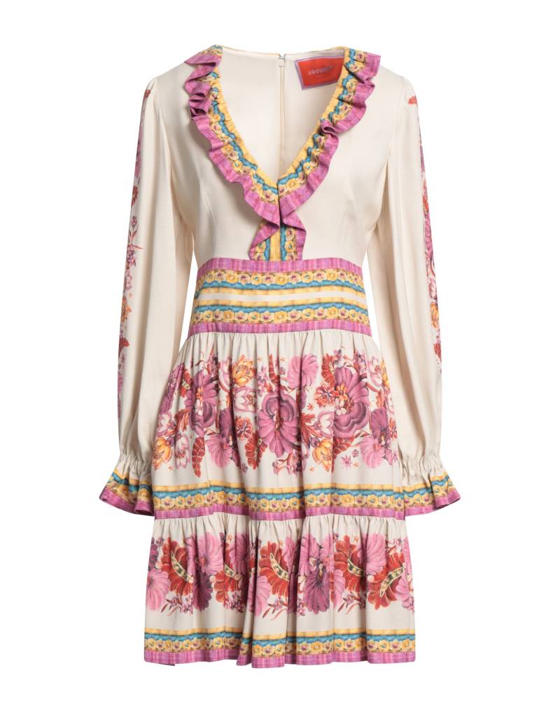 LA DOUBLEJ Mini-kleid Damen Cremeweiß von LA DOUBLEJ