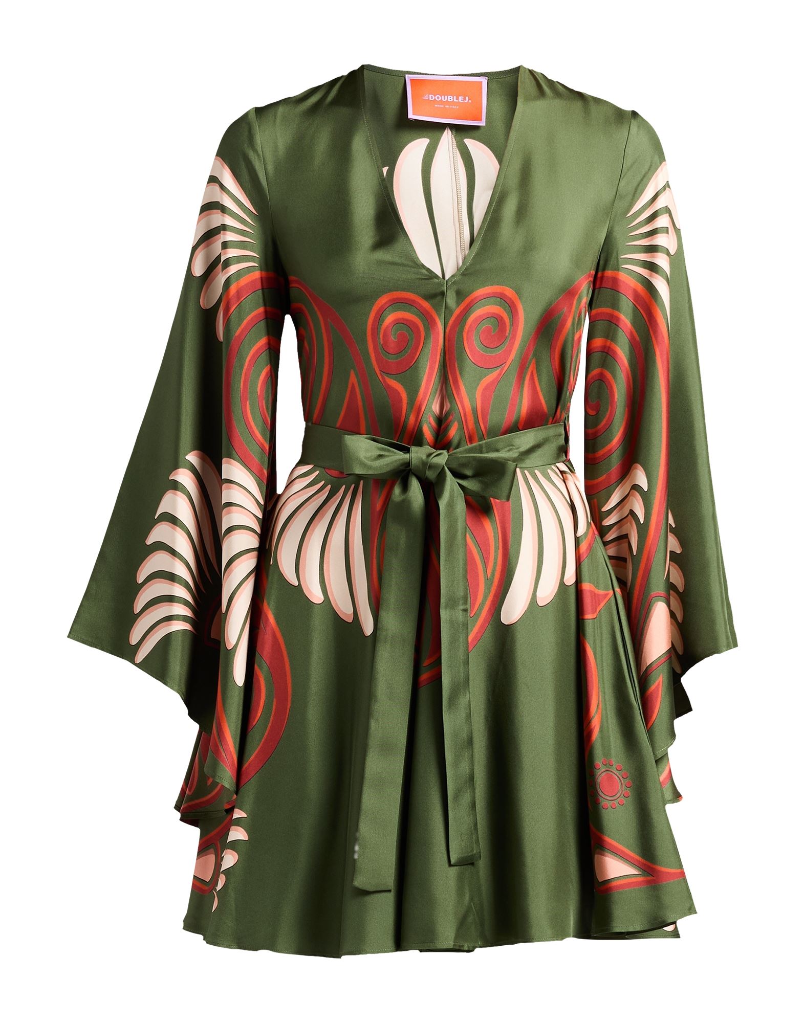 LA DOUBLE J Mini-kleid Damen Militärgrün LA DOUBLE J Mini-kleid Damen Militärgrün von LA DOUBLE J