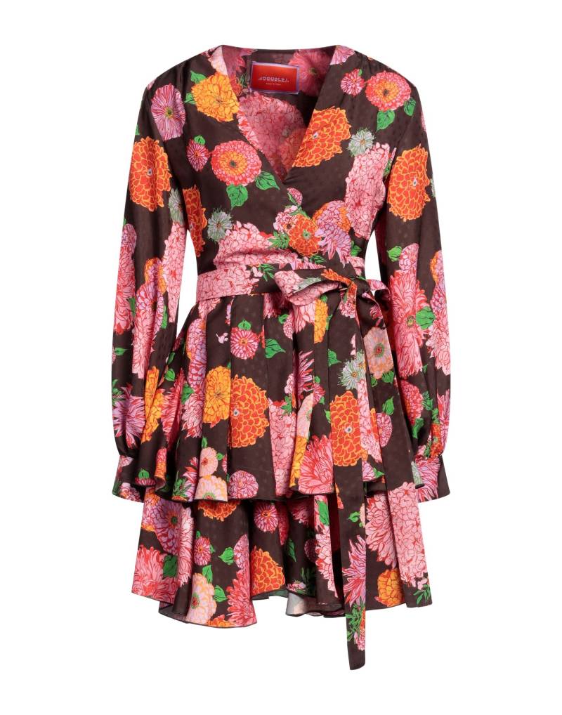LA DOUBLEJ Mini-kleid Damen Schokobraun von LA DOUBLEJ