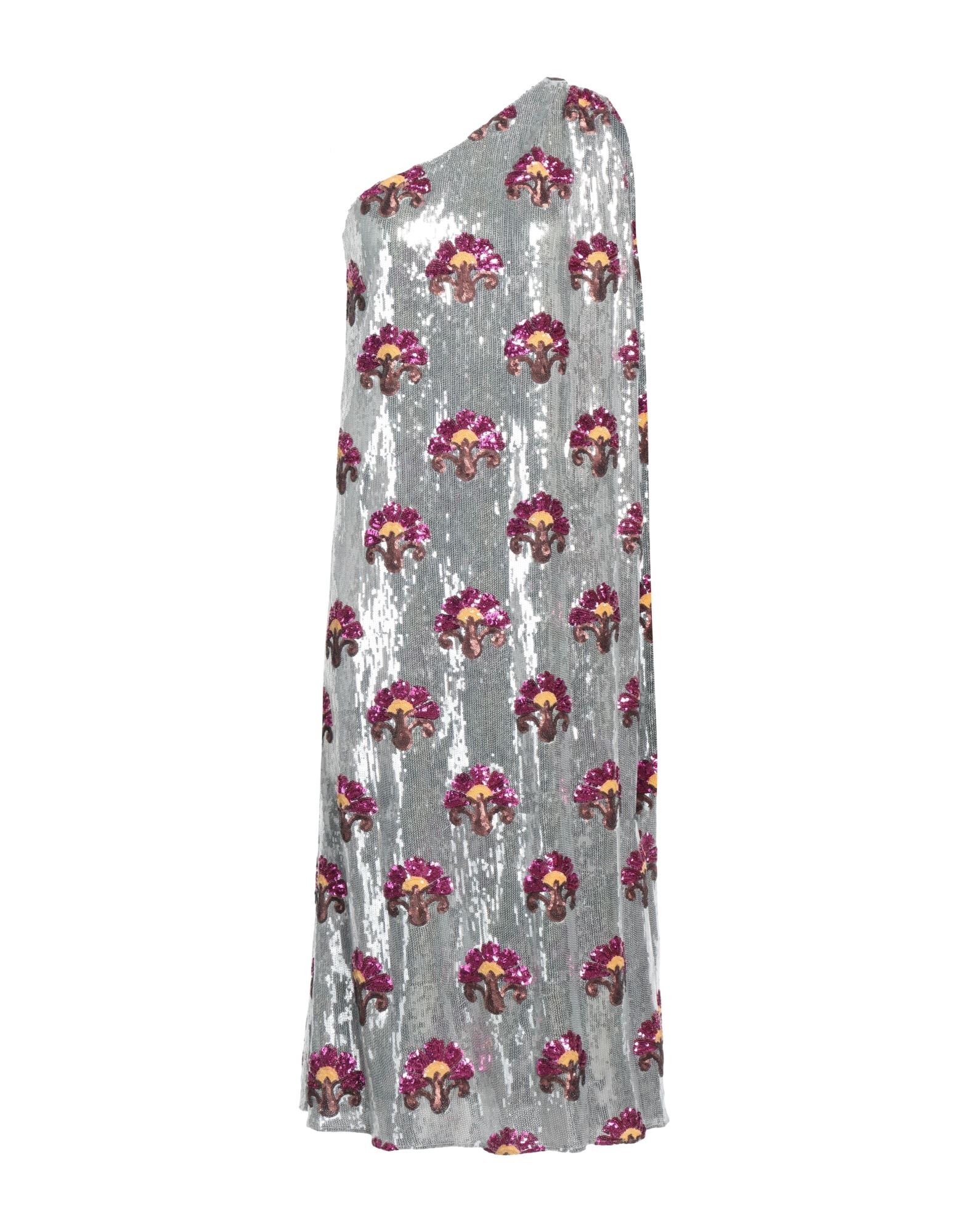 LA DOUBLEJ Midi-kleid Damen Silber von LA DOUBLEJ