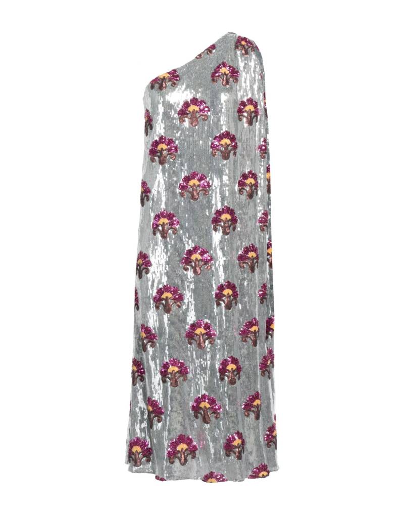 LA DOUBLEJ Midi-kleid Damen Silber von LA DOUBLEJ