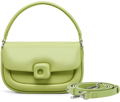 LA FESTIN Leder Handtasche für Damen – Elegante Tasche mit Edelsteinverzierung, vielseitig tragbar, stilvolle Umhängetasche für den täglichen Gebrauch - Perfekt für Büro, Freizeit - Grün von LA'FESTIN