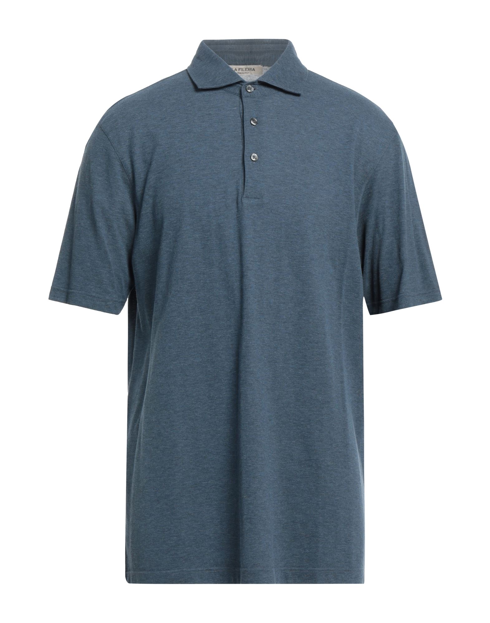 LA FILERIA Poloshirt Herren Marineblau von LA FILERIA