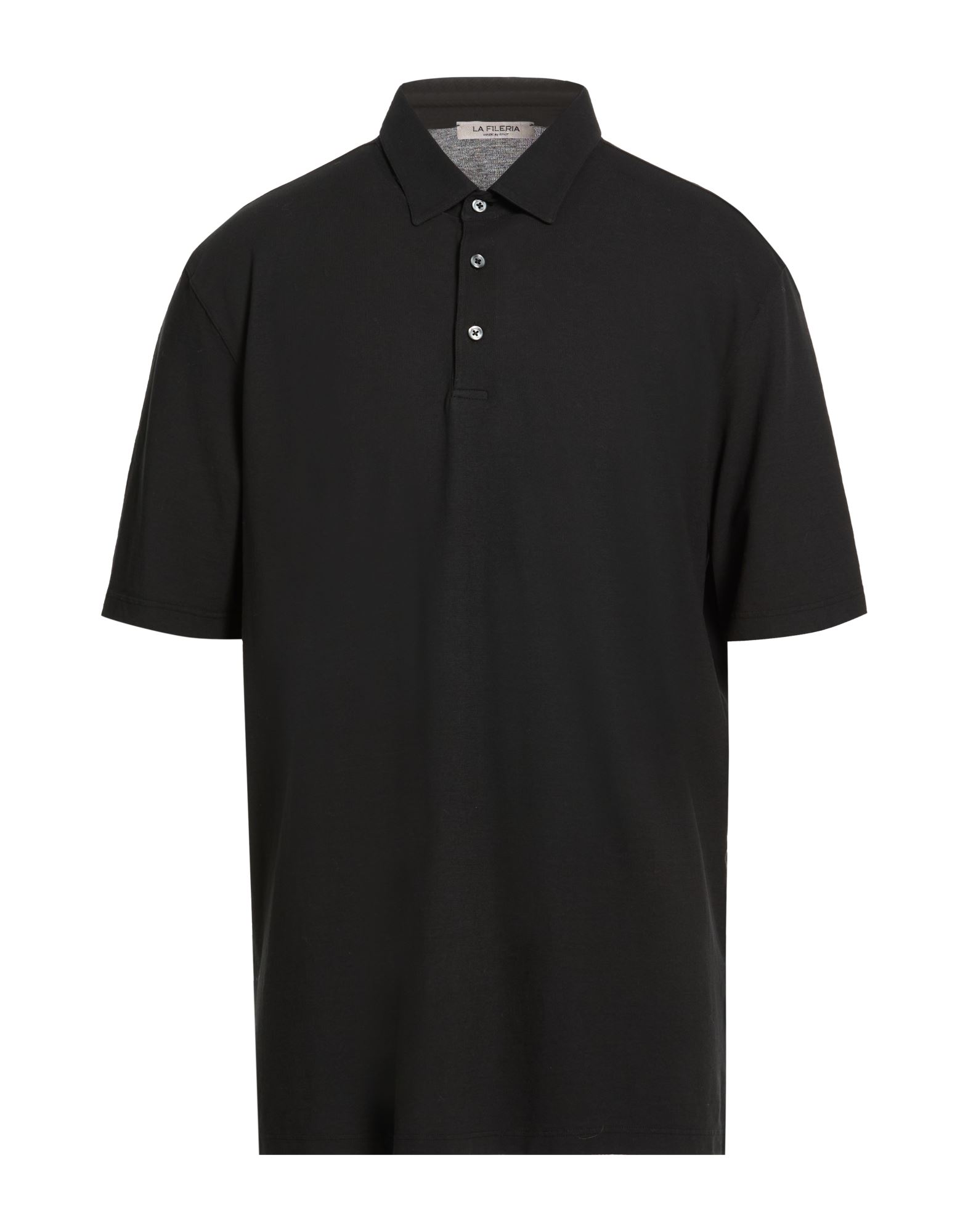 LA FILERIA Poloshirt Herren Schwarz von LA FILERIA