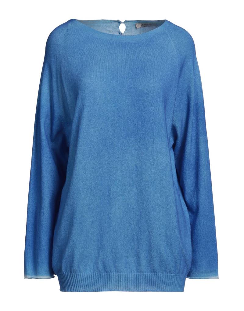 LA FILERIA Pullover Damen Azurblau von LA FILERIA
