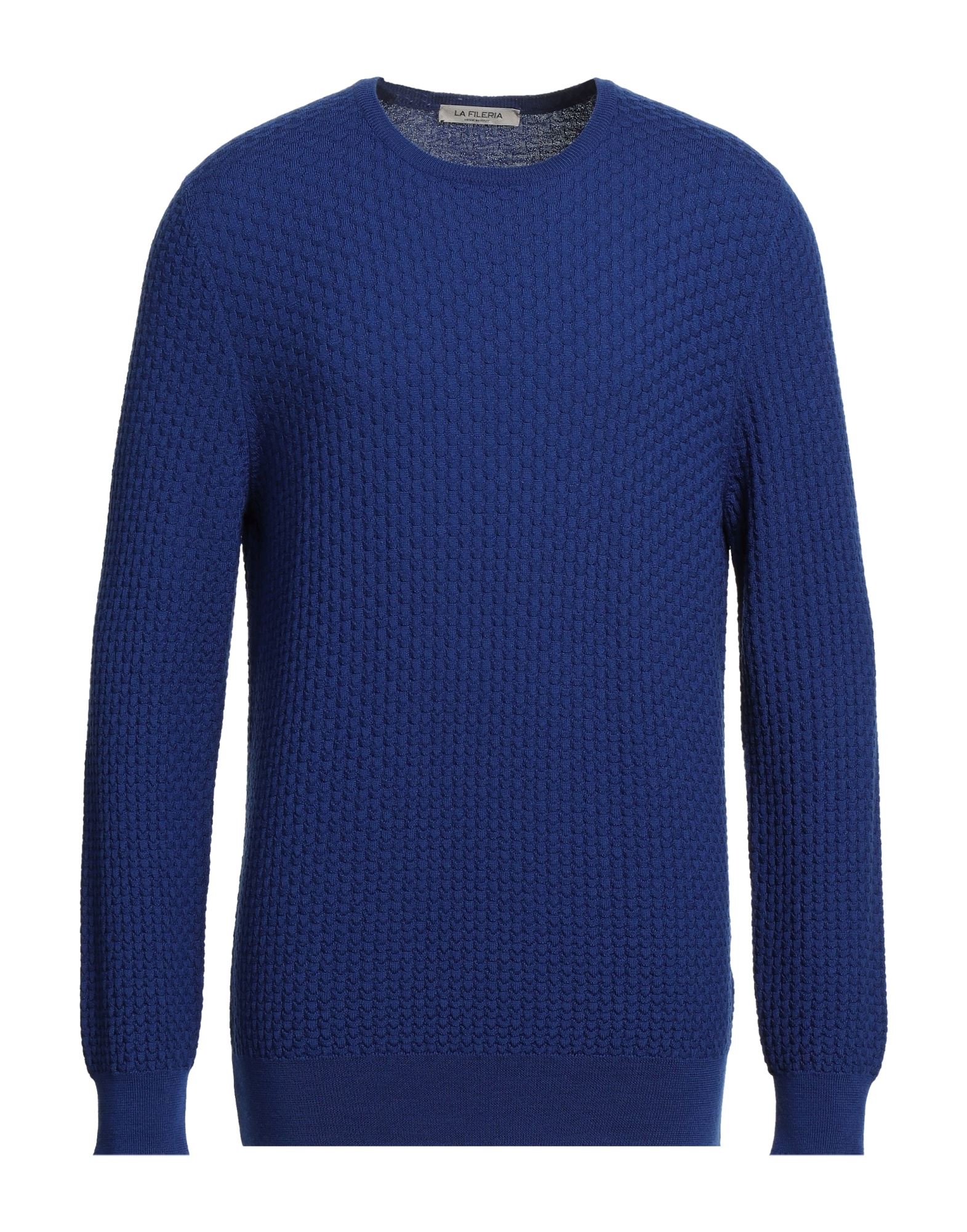 LA FILERIA Pullover Herren Blau von LA FILERIA