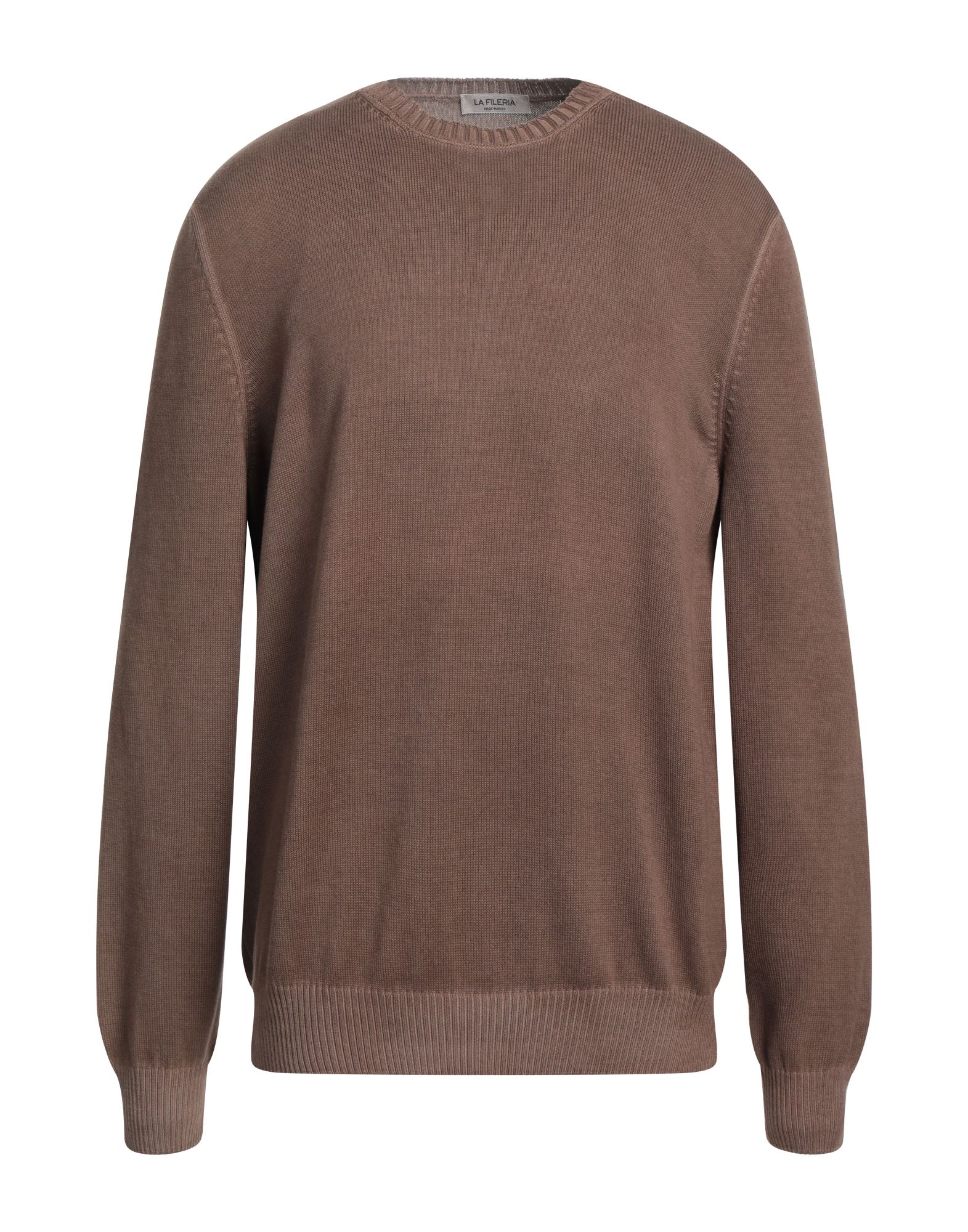 LA FILERIA Pullover Herren Khaki von LA FILERIA