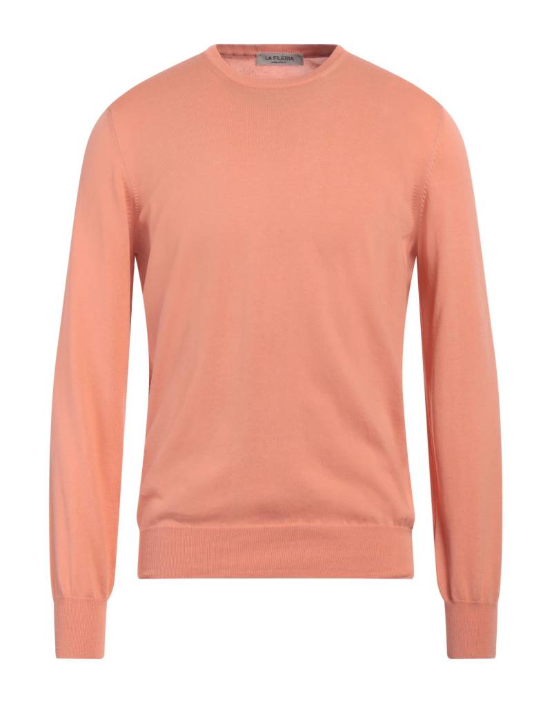 LA FILERIA Pullover Herren Lachs von LA FILERIA