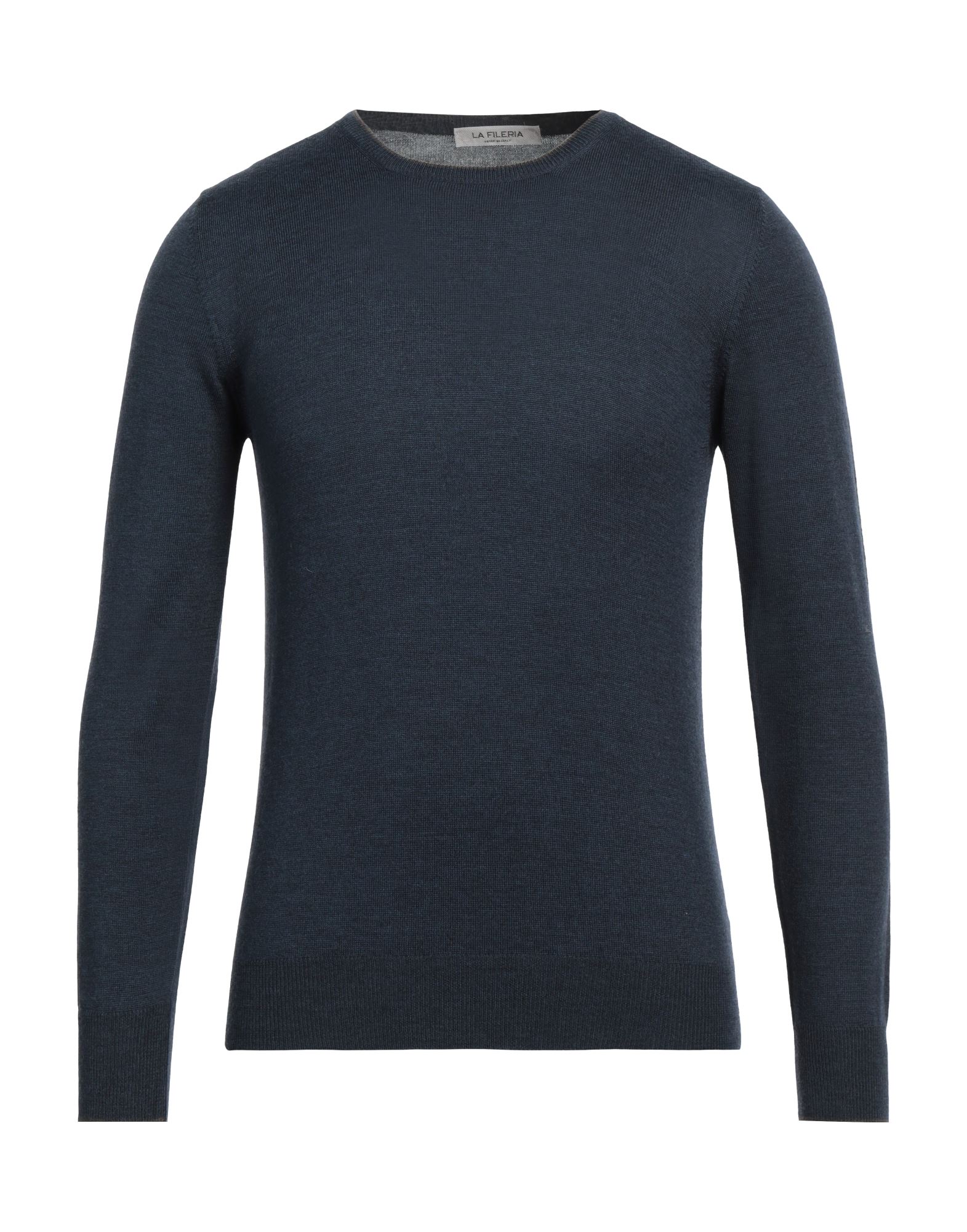 LA FILERIA Pullover Herren Marineblau von LA FILERIA