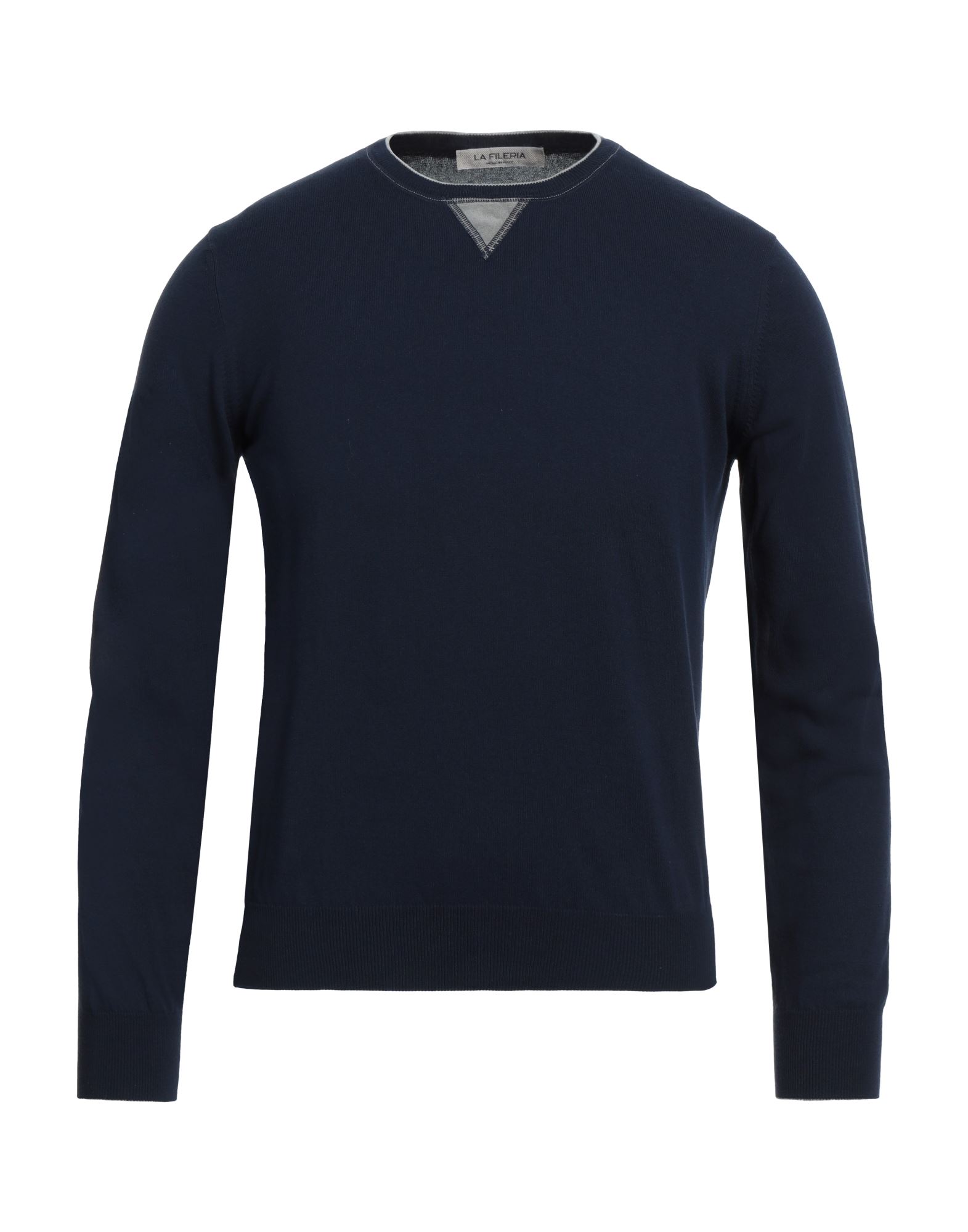 LA FILERIA Pullover Herren Marineblau von LA FILERIA