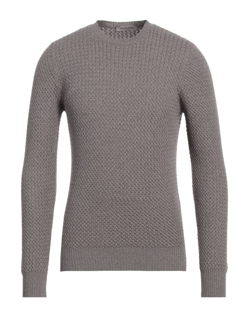LA FILERIA Pullover Herren Maulwurfsgrau von LA FILERIA