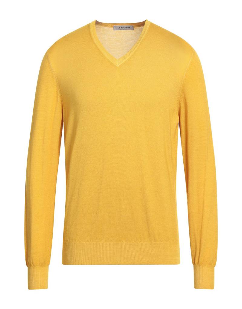 LA FILERIA Pullover Herren Ocker von LA FILERIA