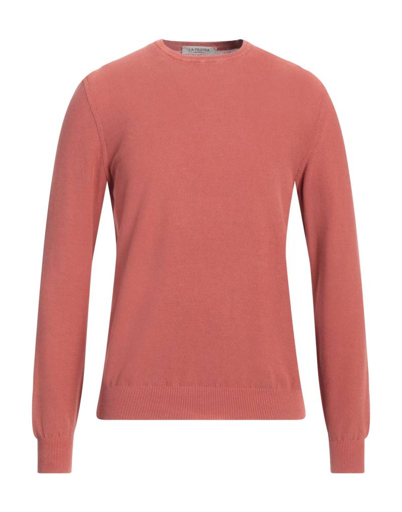 LA FILERIA Pullover Herren Rostrot von LA FILERIA