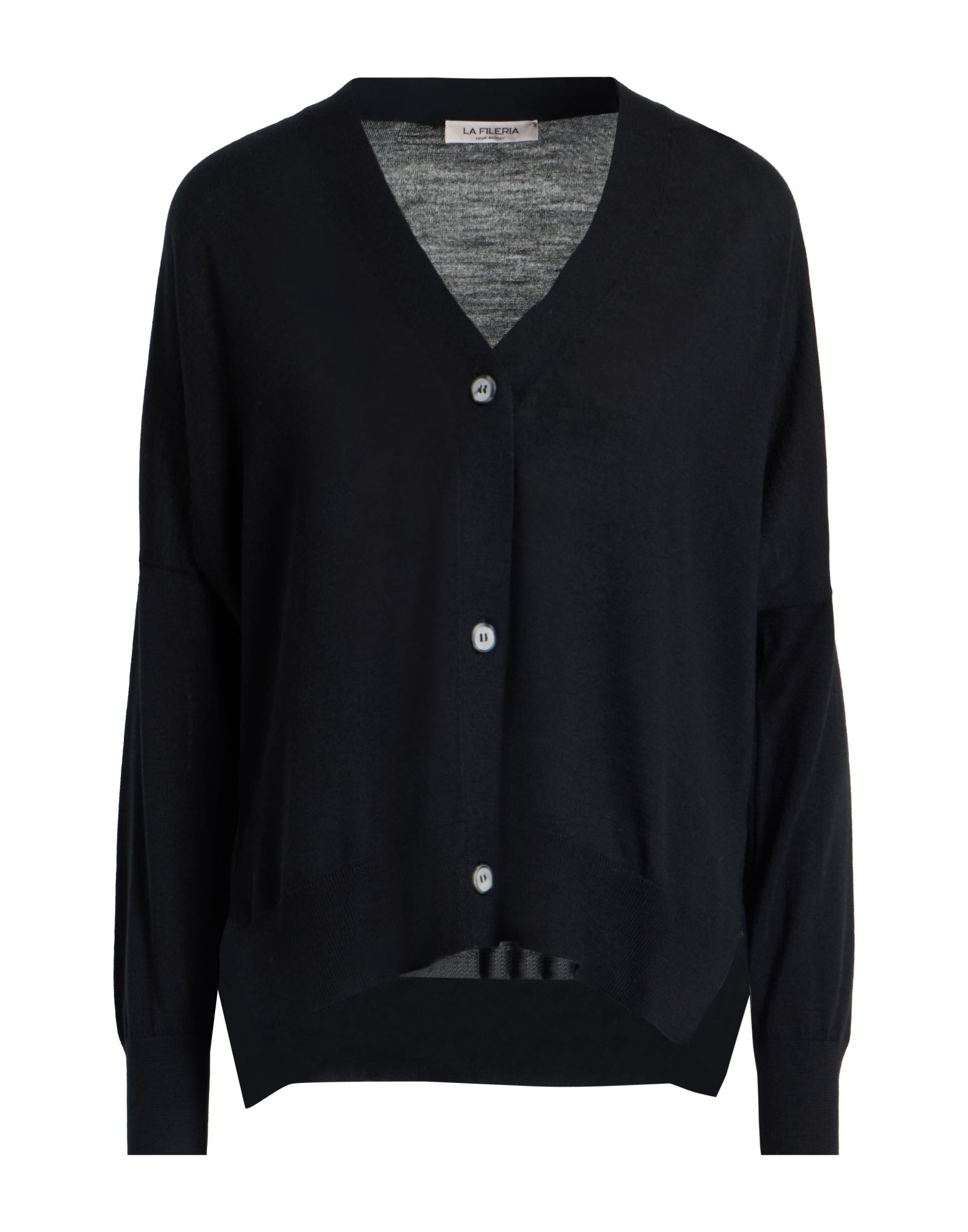 LA FILERIA Strickjacke Damen Schwarz von LA FILERIA