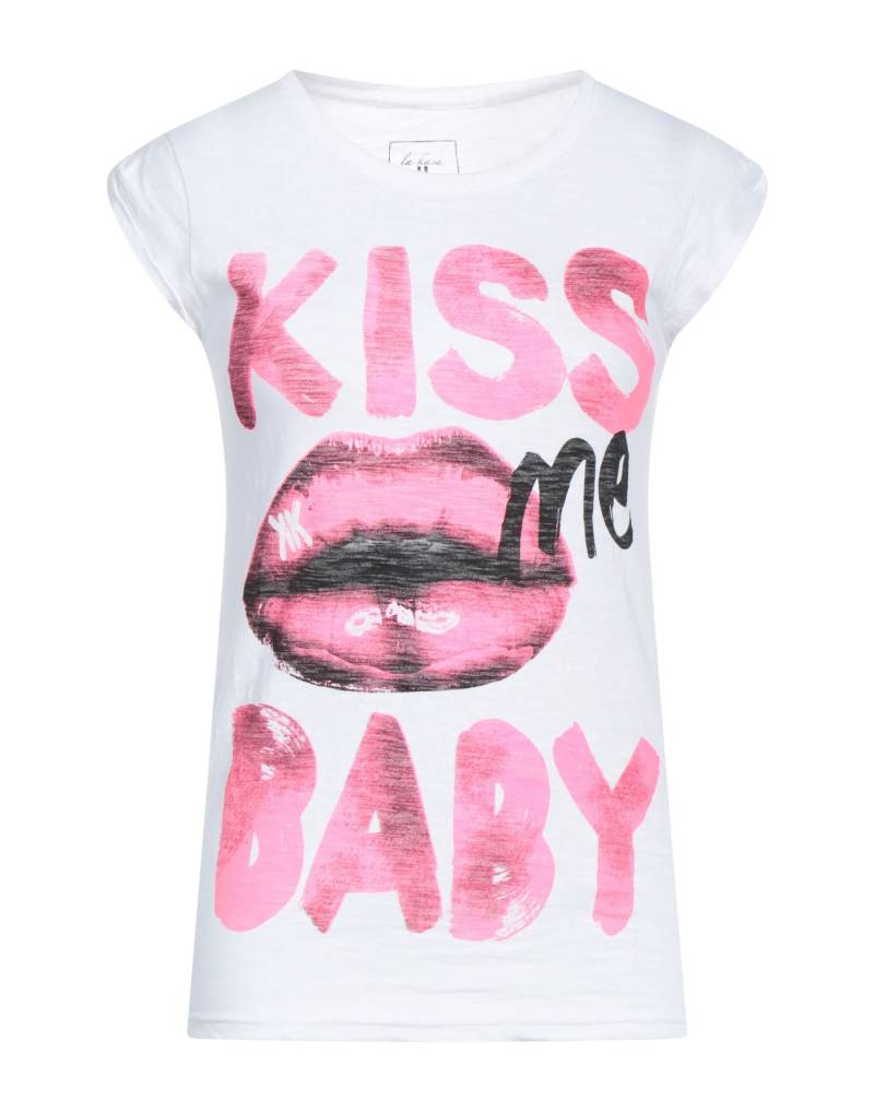 LA KASA DEI KOLORI T-shirts Damen Weiß von LA KASA DEI KOLORI