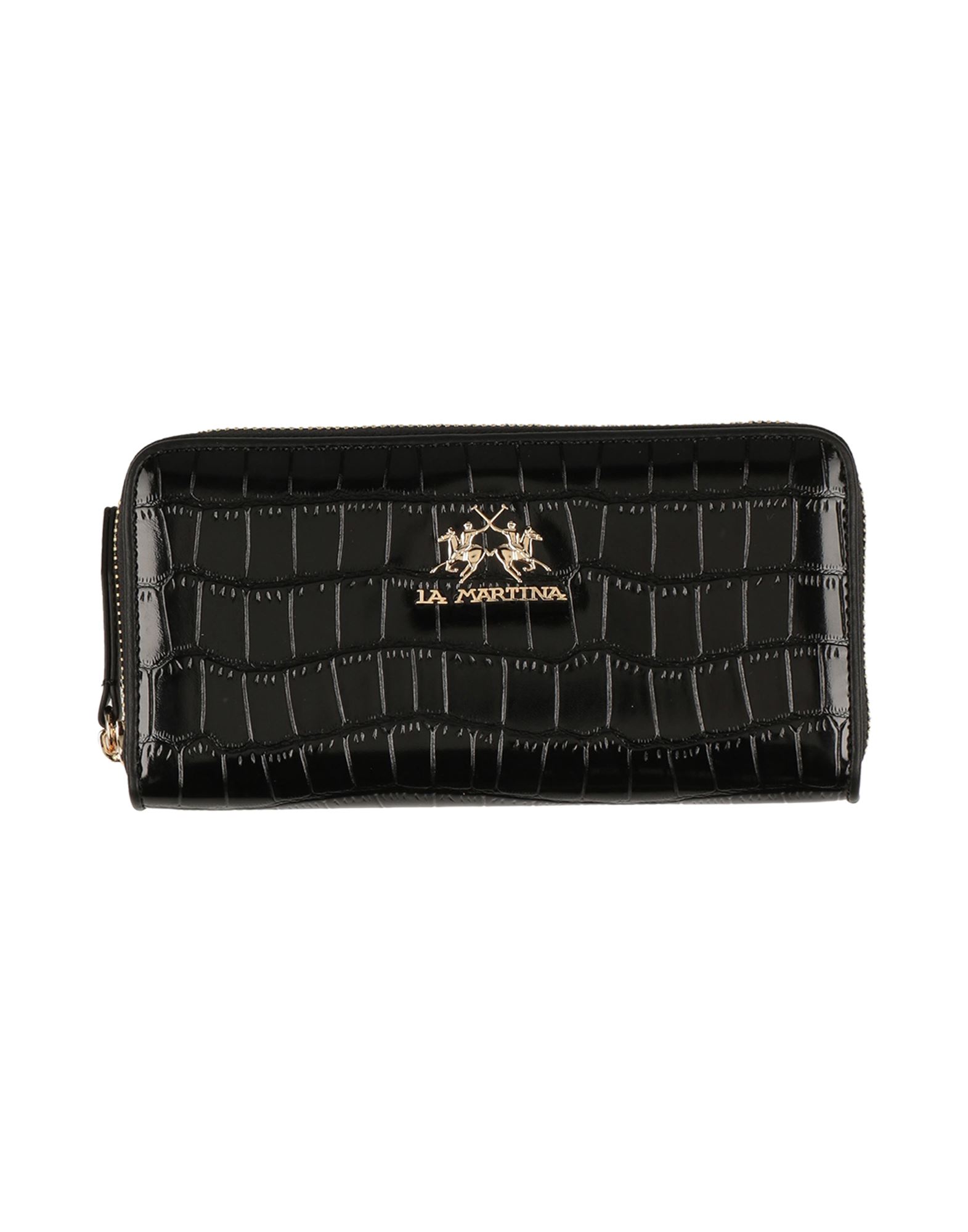 LA MARTINA Brieftasche Damen Schwarz LA MARTINA Brieftasche Damen Schwarz von LA MARTINA