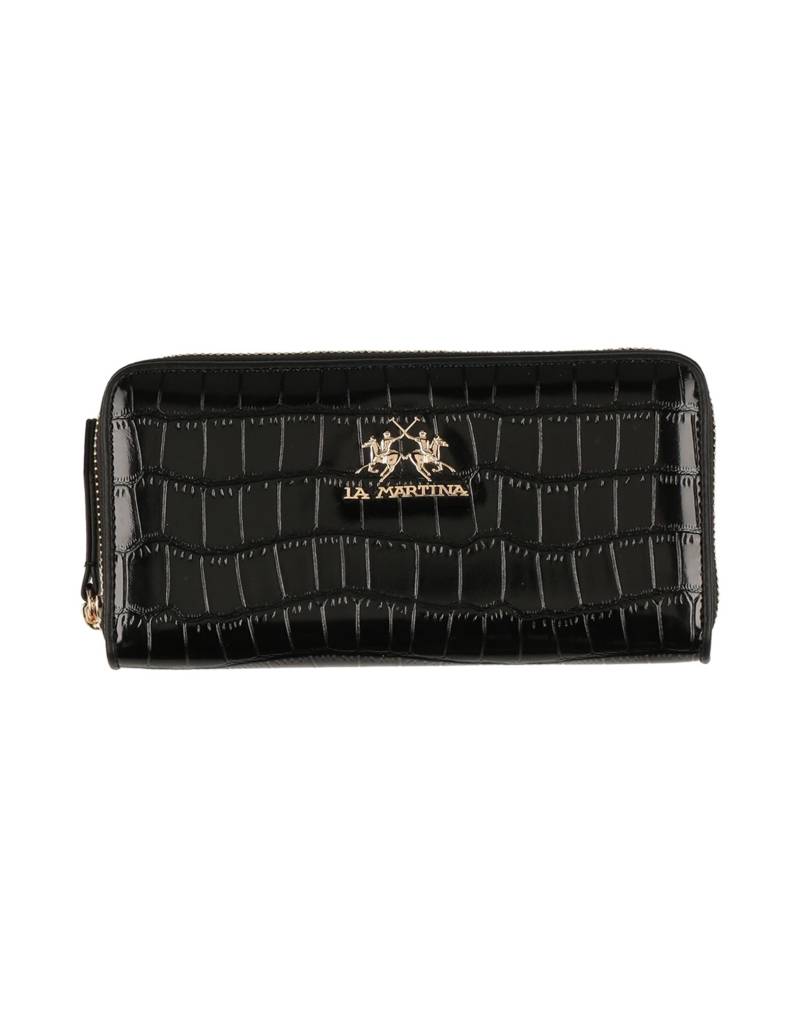 LA MARTINA Brieftasche Damen Schwarz von LA MARTINA