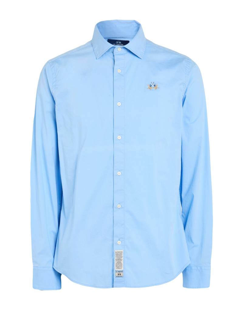 LA MARTINA Hemd Herren Hellblau von LA MARTINA