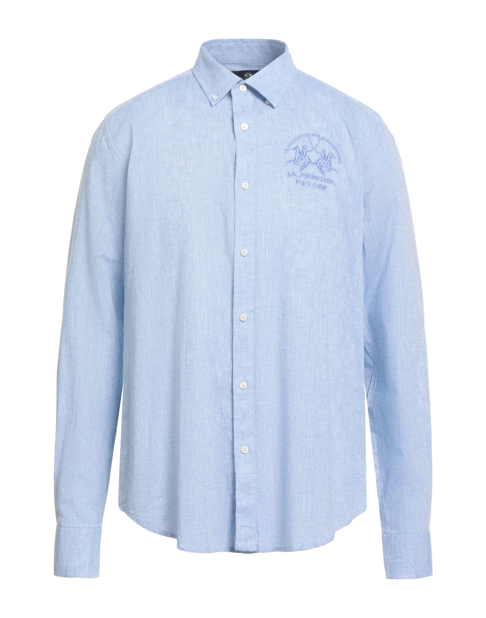LA MARTINA Hemd Herren Himmelblau LA MARTINA Hemd Herren Himmelblau von LA MARTINA