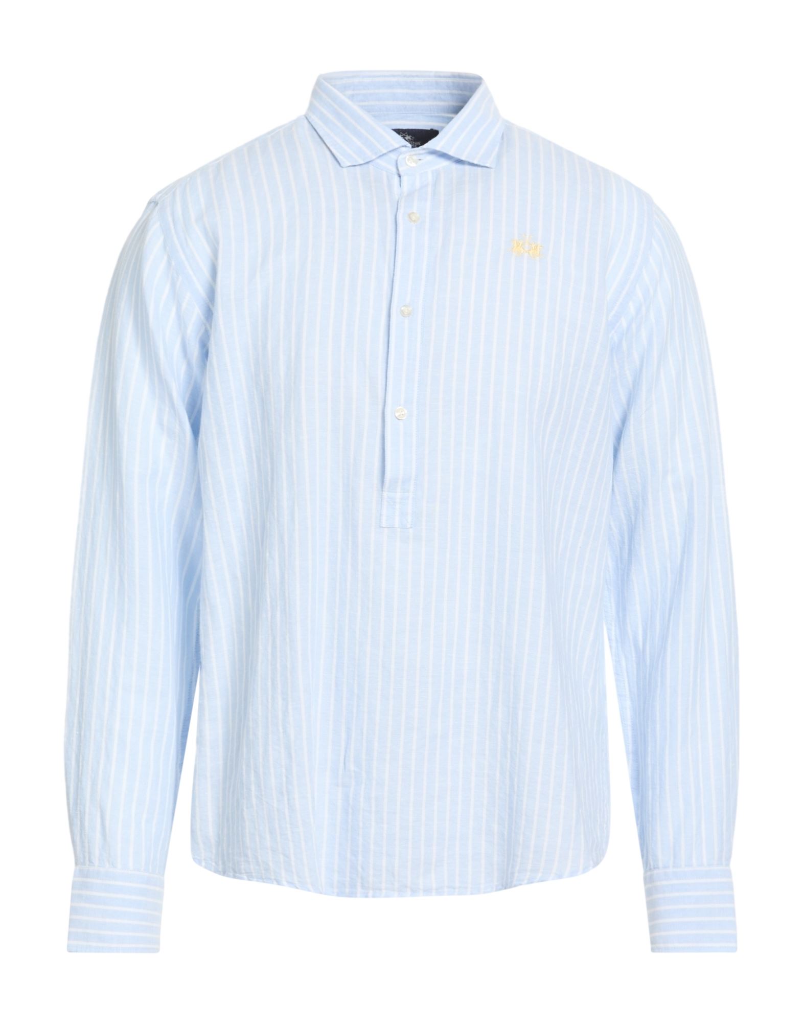 LA MARTINA Hemd Herren Himmelblau von LA MARTINA