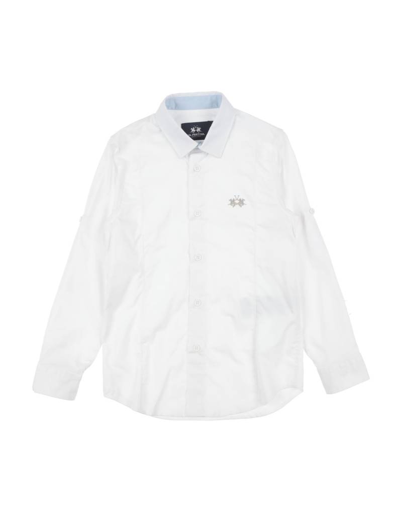 LA MARTINA Hemd Kinder Weiß von LA MARTINA