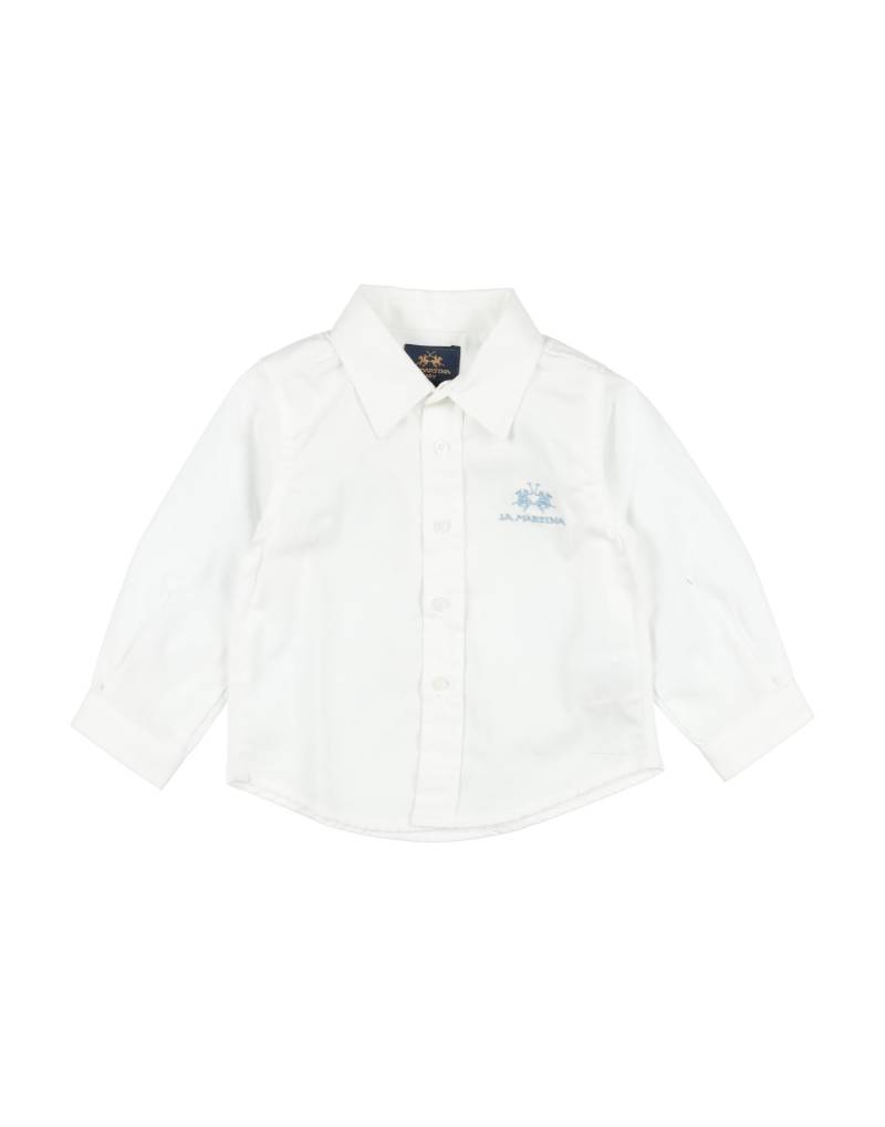LA MARTINA Hemd Kinder Weiß von LA MARTINA