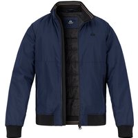 LA MARTINA Herren Blouson blau Mikrofaser unifarben von LA MARTINA