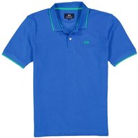 LA MARTINA Herren Polo-Shirts blau Baumwoll-Piqué von LA MARTINA