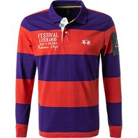 LA MARTINA Herren Pullover orange Baumwolle gestreift LA MARTINA Herren Pullover orange Baumwolle gestreift von LA MARTINA