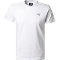 LA MARTINA Herren T-Shirt weiß Baumwolle von LA MARTINA