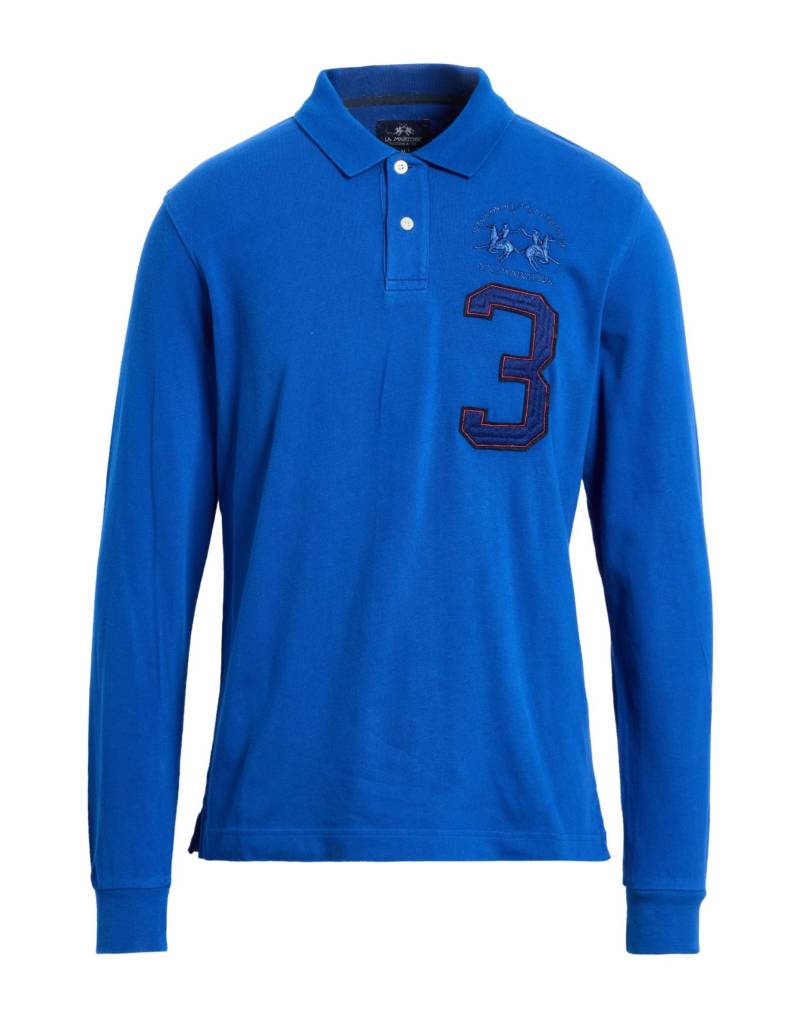 LA MARTINA Poloshirt Herren Azurblau LA MARTINA Poloshirt Herren Azurblau von LA MARTINA