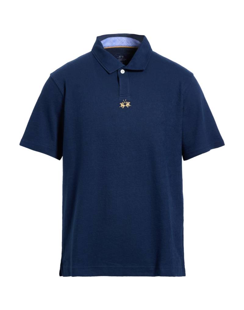 LA MARTINA Poloshirt Herren Marineblau von LA MARTINA