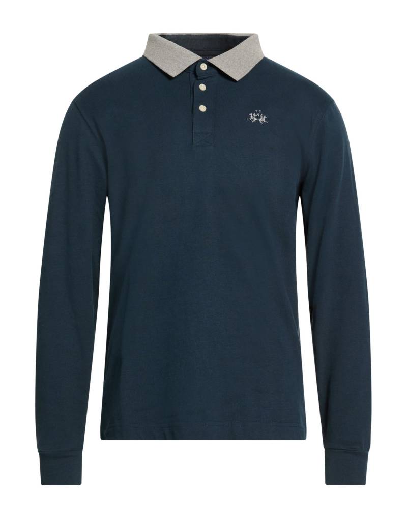 LA MARTINA Poloshirt Herren Marineblau von LA MARTINA