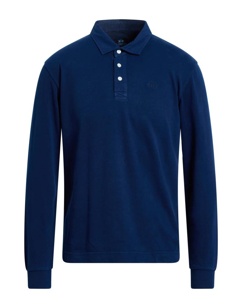 LA MARTINA Poloshirt Herren Marineblau LA MARTINA Poloshirt Herren Marineblau von LA MARTINA