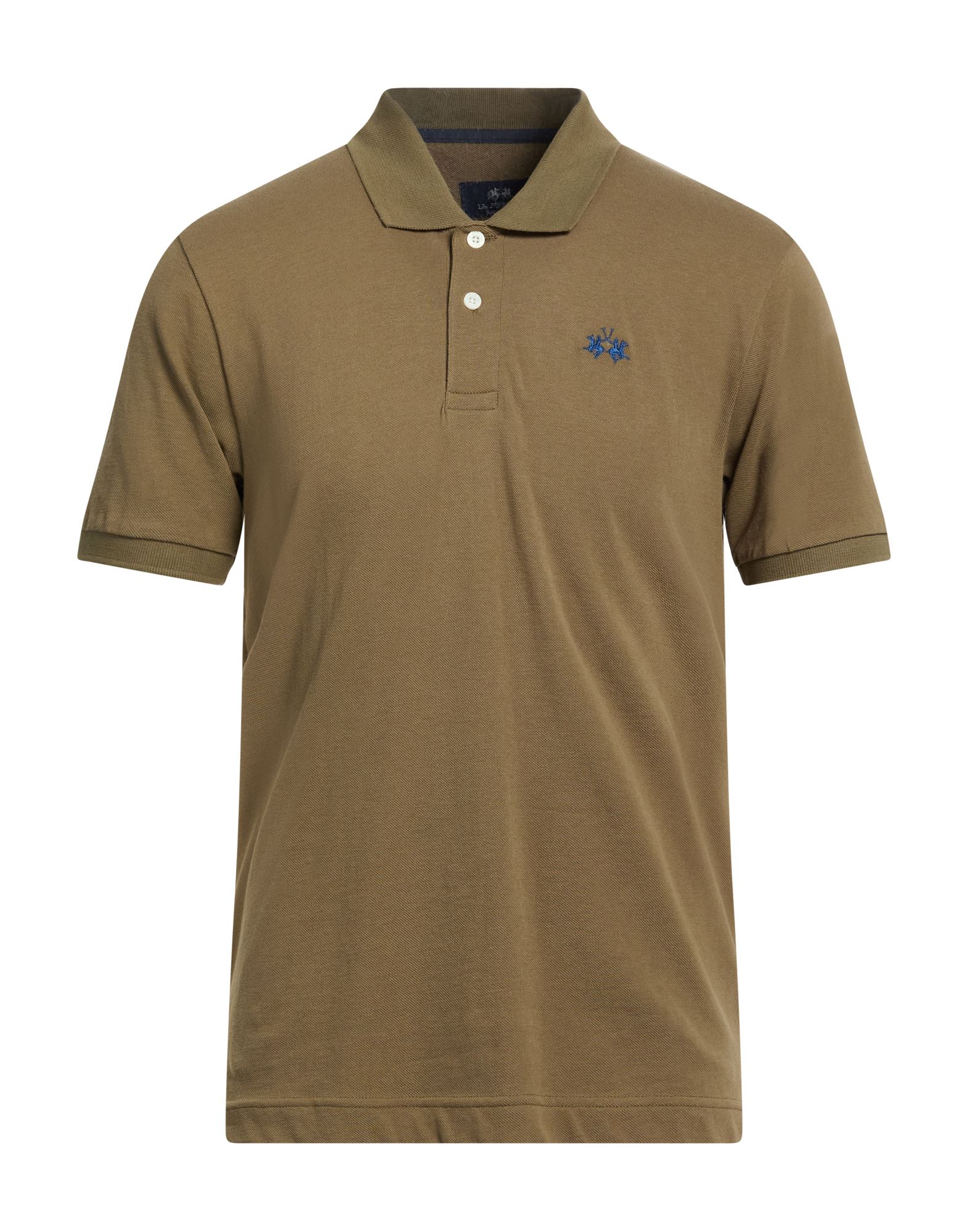 LA MARTINA Poloshirt Herren Militärgrün von LA MARTINA