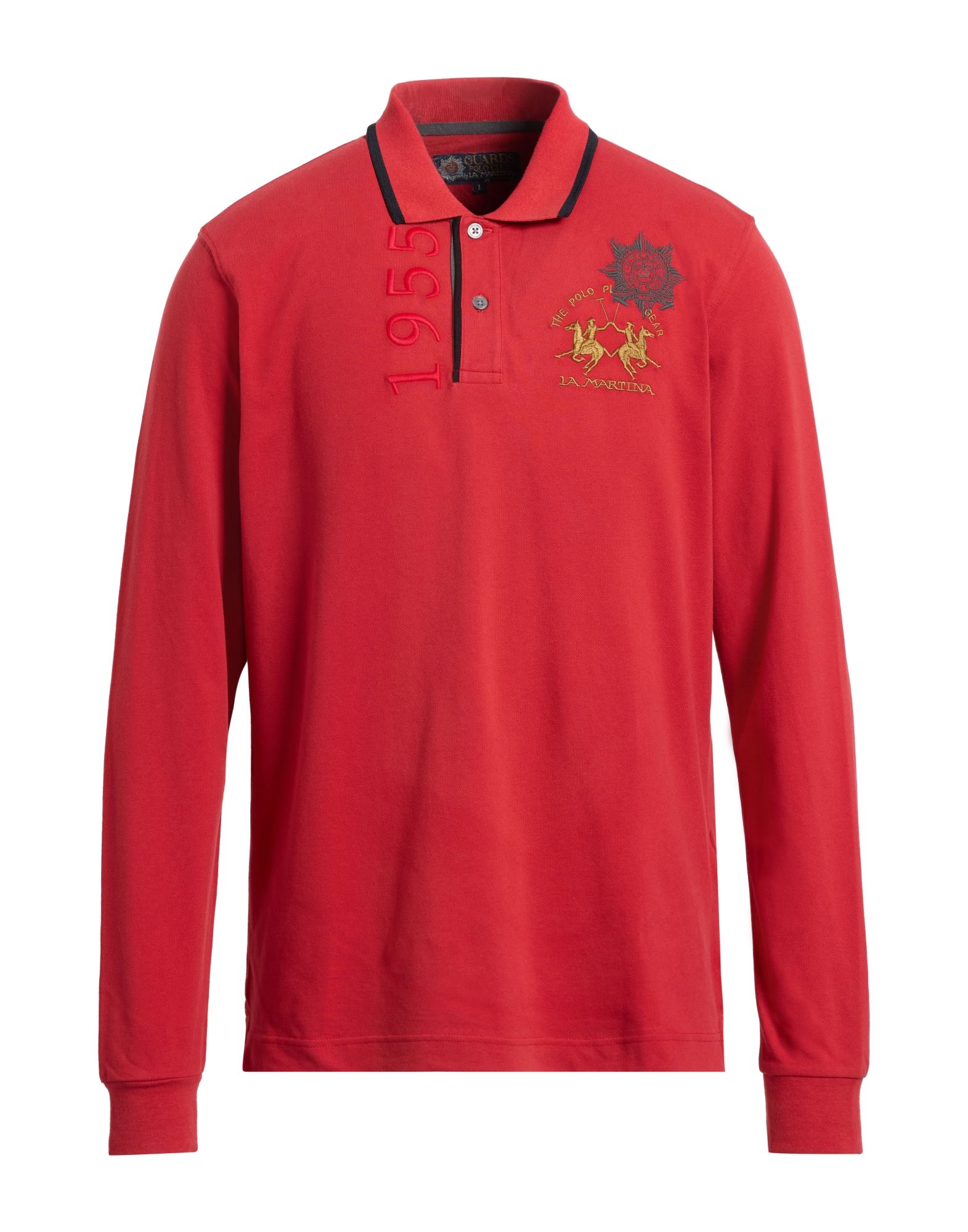 LA MARTINA Poloshirt Herren Rot LA MARTINA Poloshirt Herren Rot von LA MARTINA