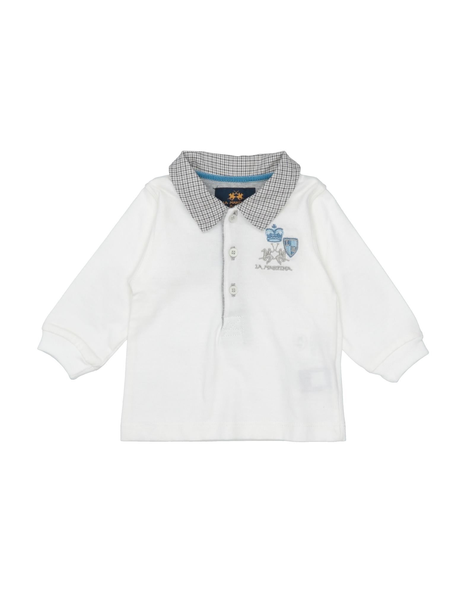 LA MARTINA Poloshirt Kinder Elfenbein von LA MARTINA