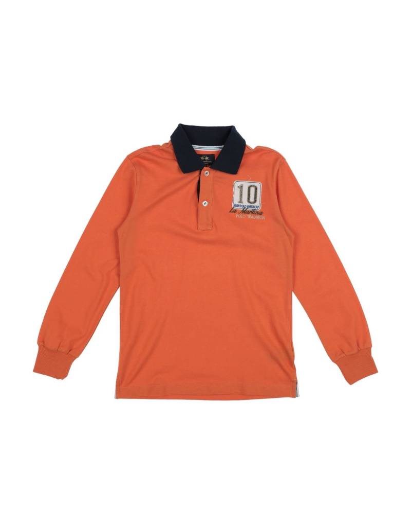 LA MARTINA Poloshirt Kinder Orange von LA MARTINA