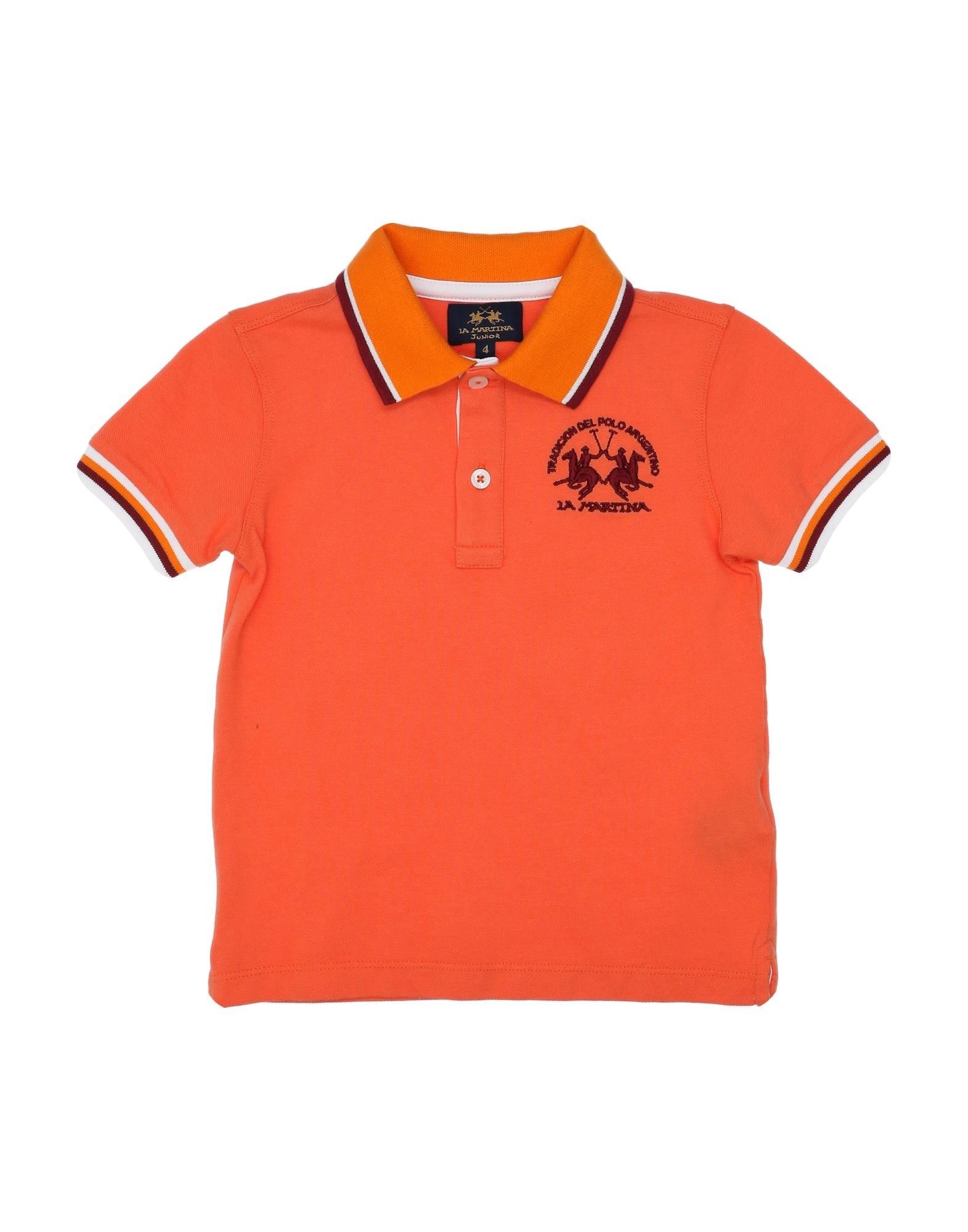 LA MARTINA Poloshirt Kinder Orange von LA MARTINA